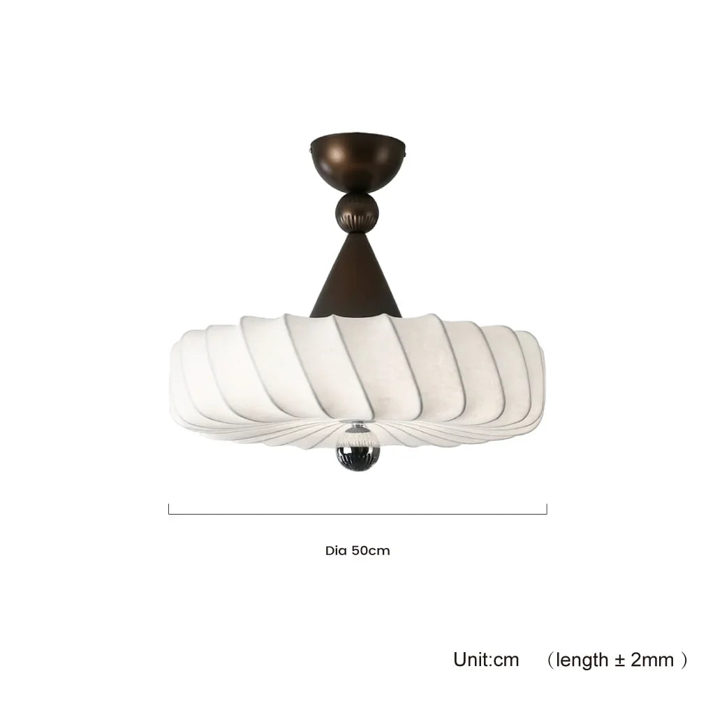 Elric Wabi-Sabi Scallop Ceiling Light